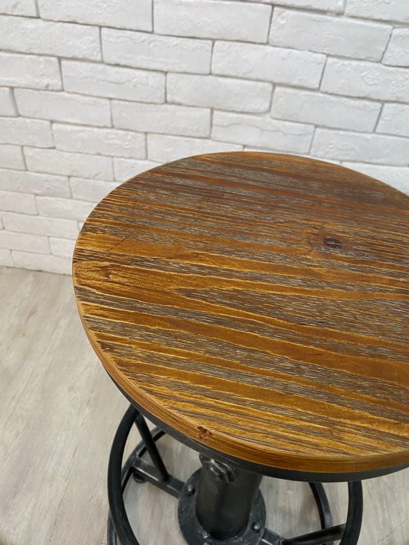 ⭐️【全国送料無料】定価5万円　ほぼ新品　 インダストリアル バースツール チェア