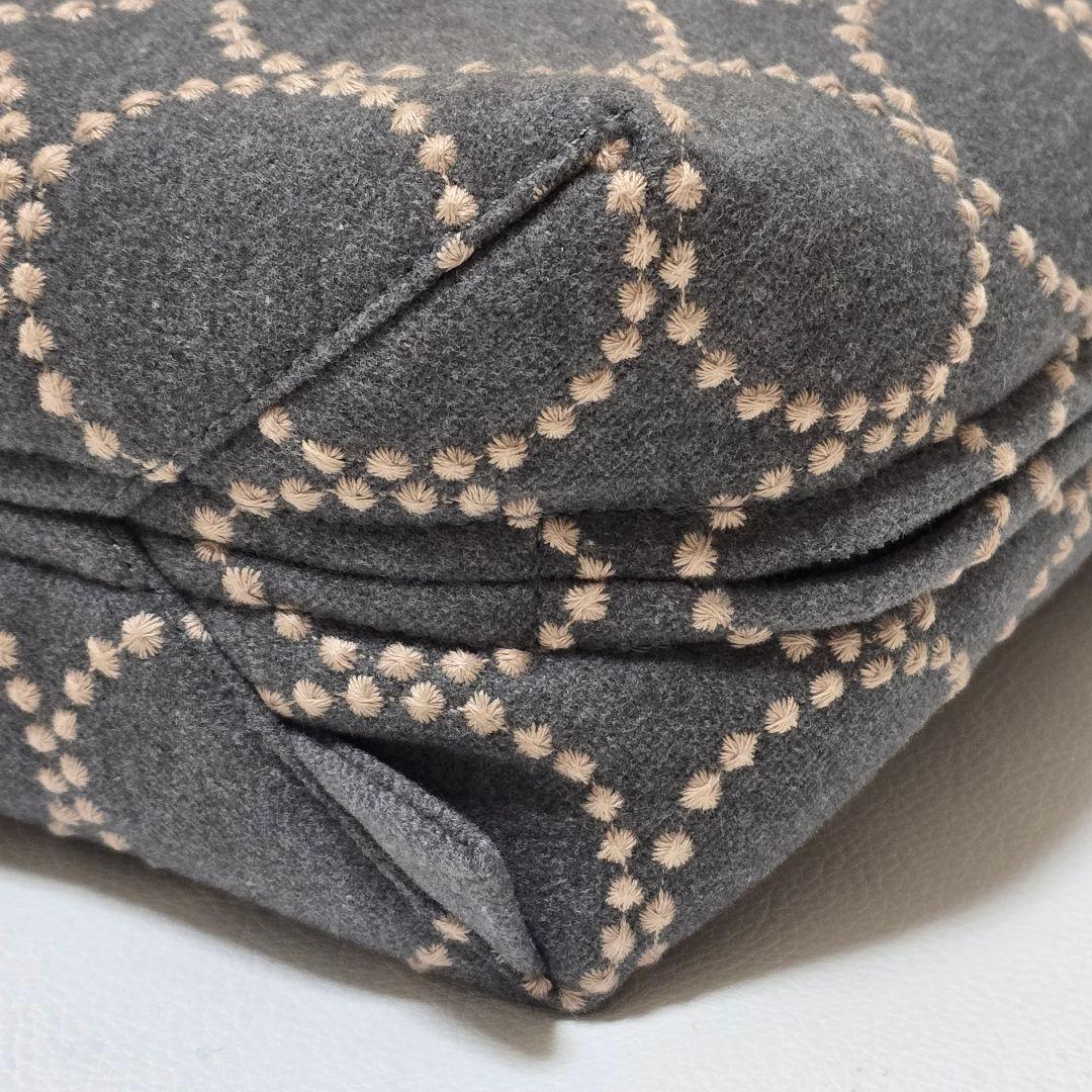 タグ付き ミナペルホネン マトカ バッグ タンバリン グレー ua9928