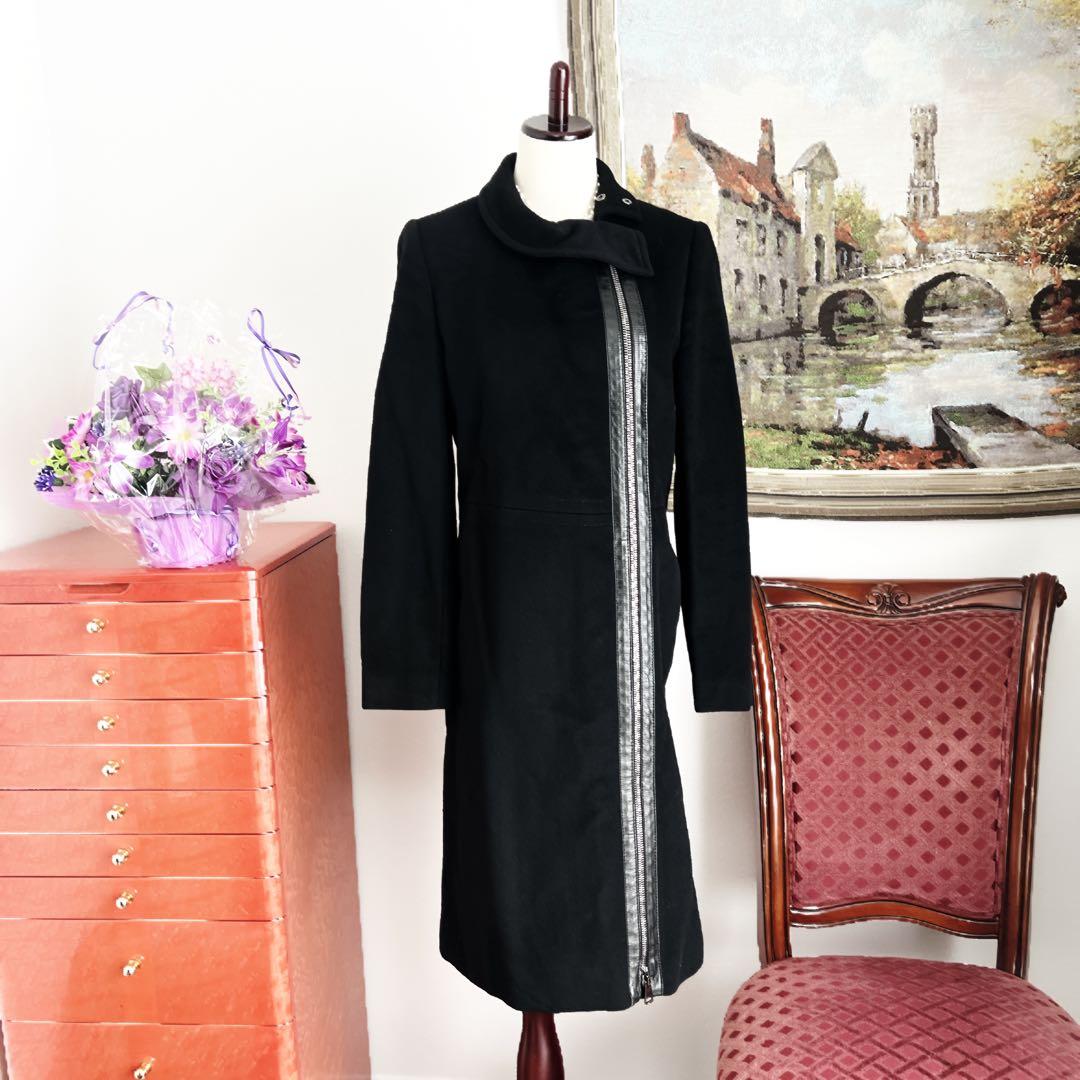 希少　Gucci〈グッチ〉 カシミヤ　ブレンド モード　チェスター　コート