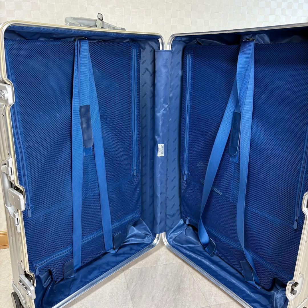 廃盤■RIMOWA リモワ 青ロゴ トパーズ 932.77 104L 4輪