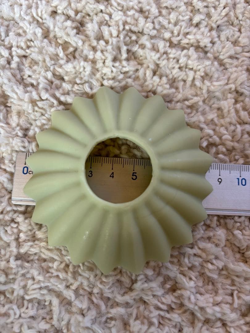 レア！カスタード　サテン　ウランガラス　アトリエランプ　シェード　アンティーク