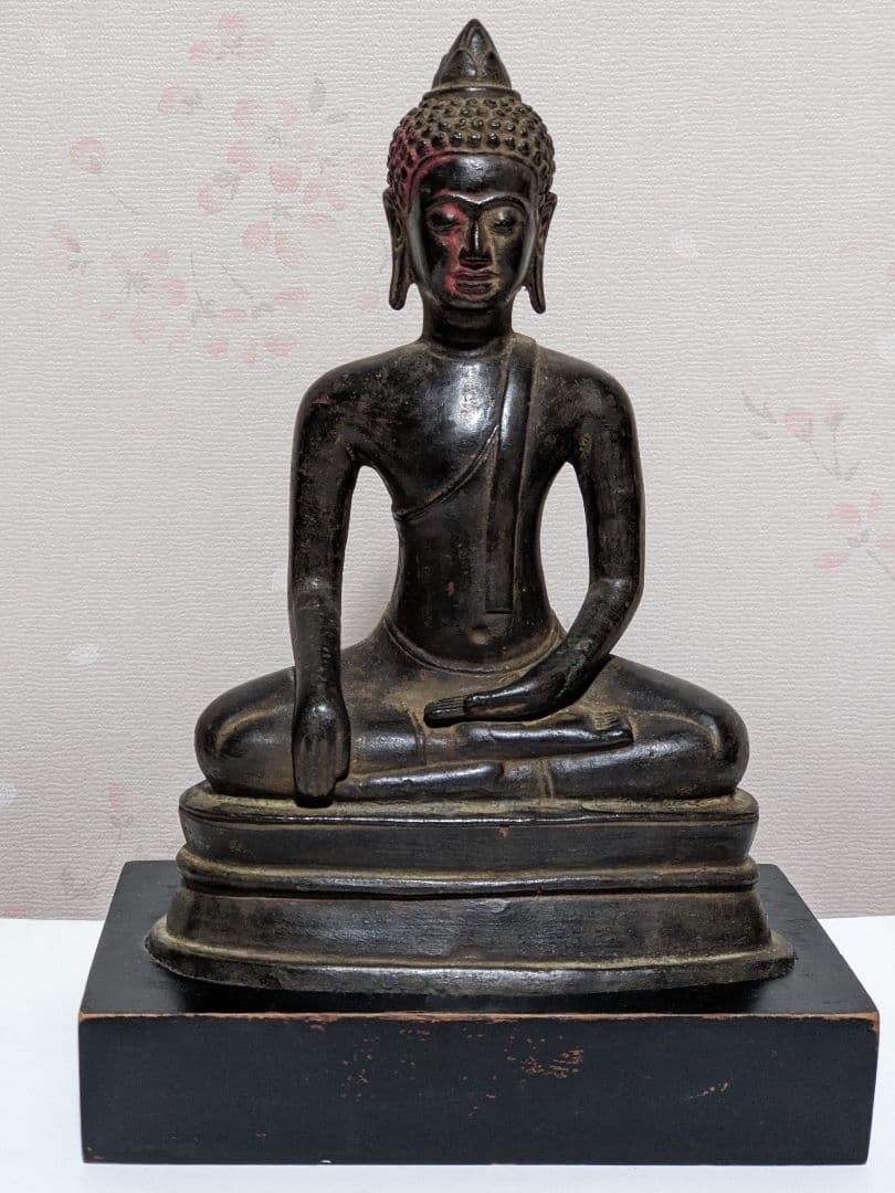 ⭐中国 古美術 古銅 釈迦坐像 仏教美術 古仏 コレクション 骨董品アンティーク