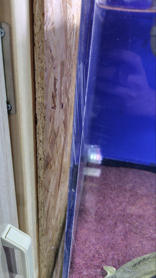 大型アクリル水槽　1800×600×600（h） 上部フィルター