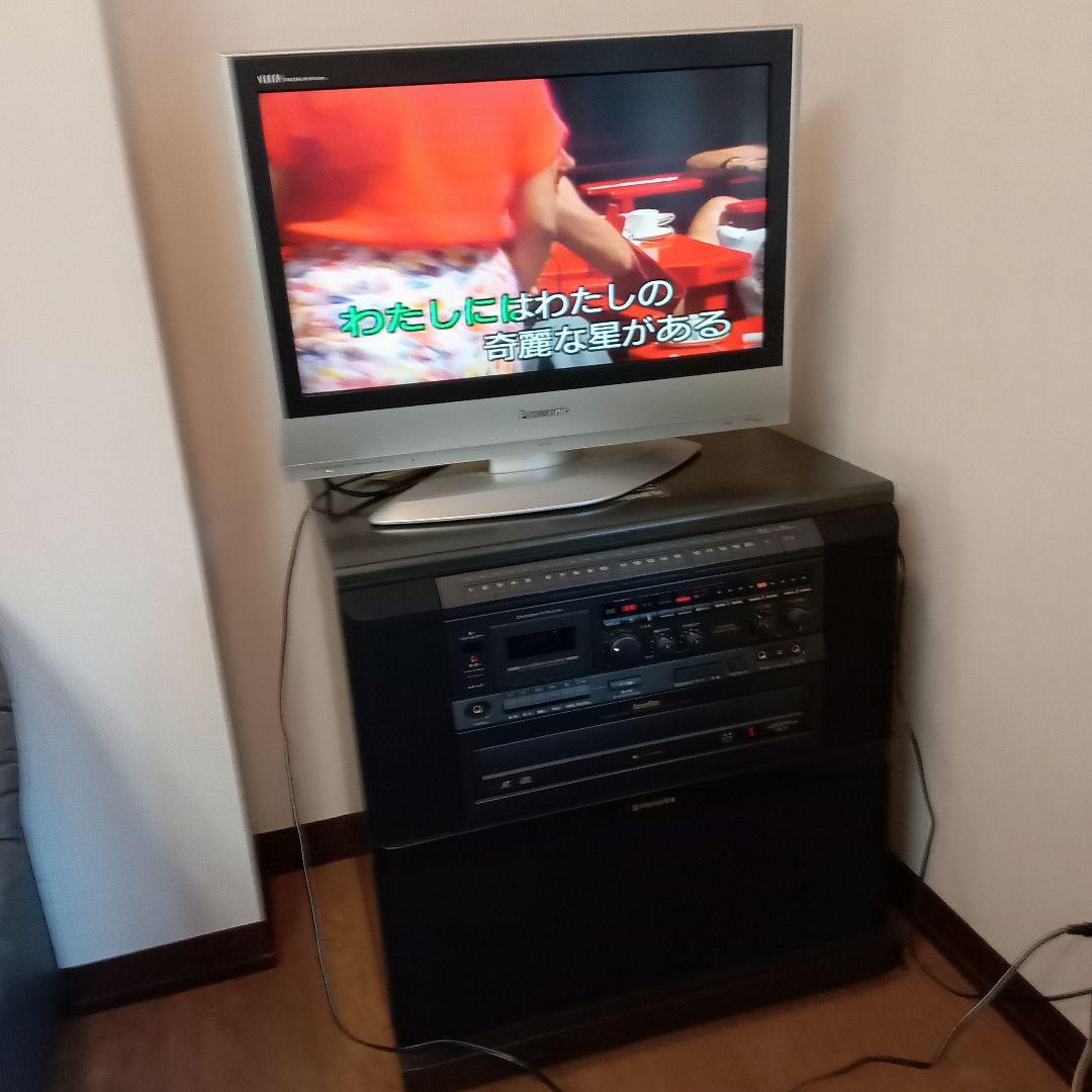 パイオニア　レザー ディスク カラオケ　マイク付　LK-70　ジャンク