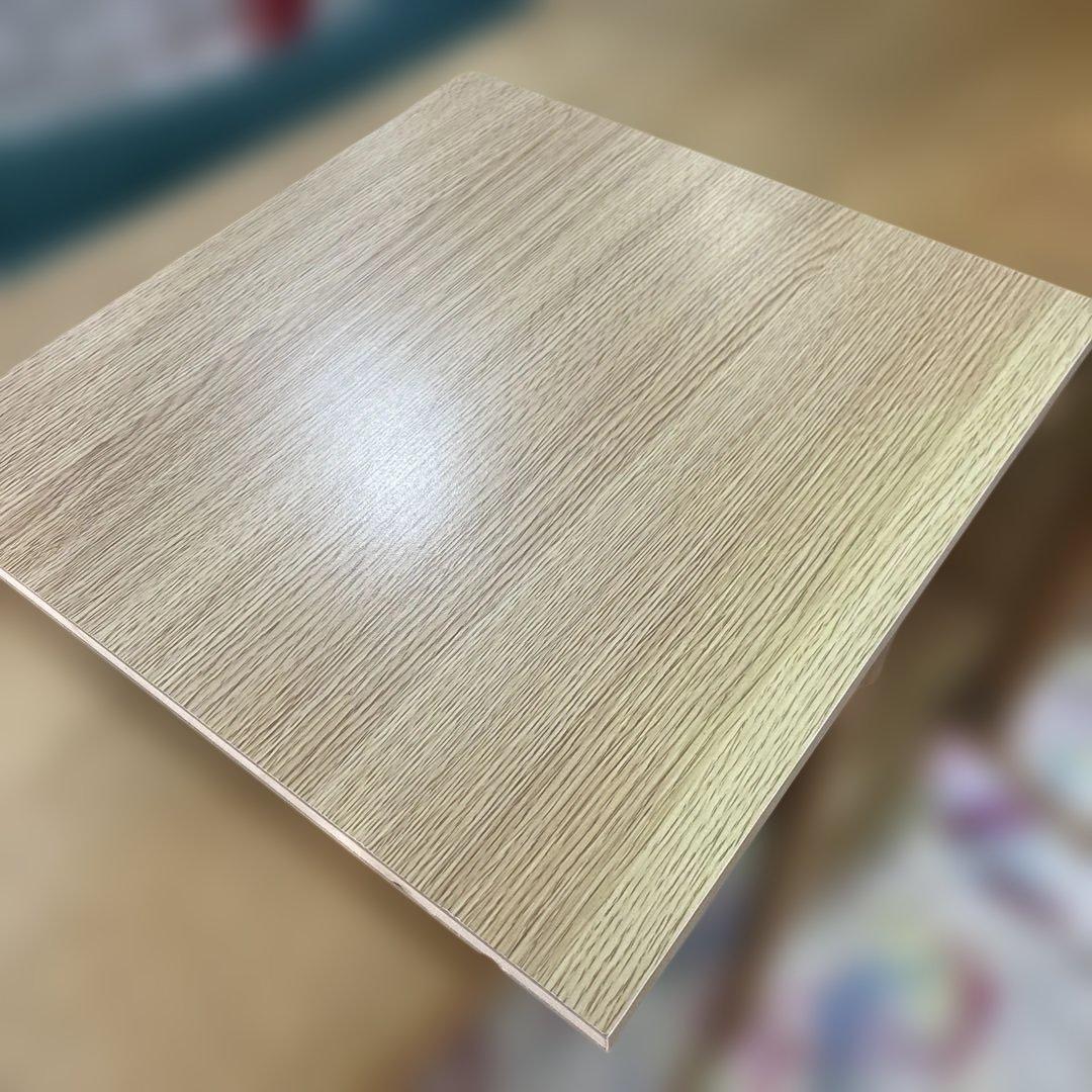 【無印良品】ガラスキャビネット◆３枚扉◇オーク材◆廃盤品