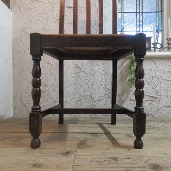 イギリス アンティーク 家具 ダイニングチェア 椅子 イス 英国 4930d