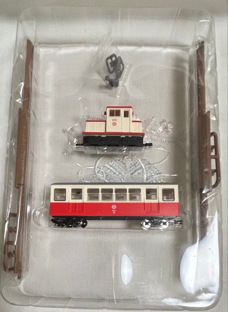 TOMYTEC 想い出の尾小屋鉄道2両セット×2点 動力化済み　ナローゲージ