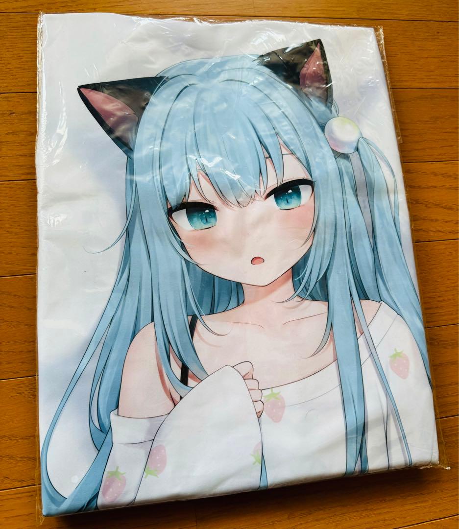 正規品 未開封品 希少 甘城なつき Nachoneko 猫羽 雫 抱き枕カバー