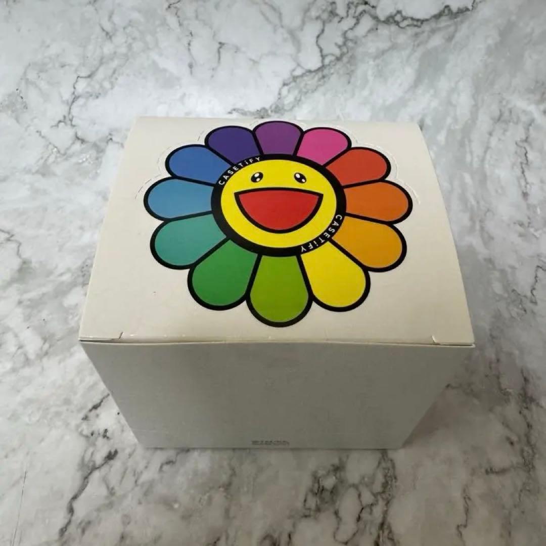 ♥️CASETiFY 村上隆 お花ちゃん スマホフィギュア レインボー♥️