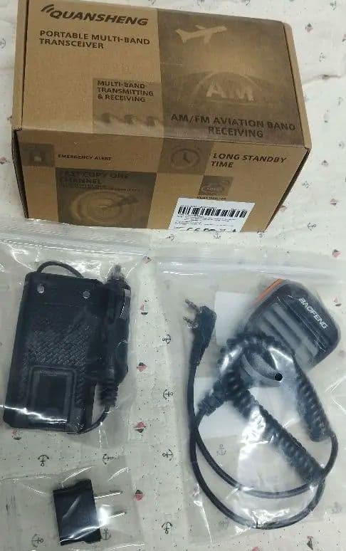 広帯域受信機 UV-K5(8)未開封オプション付き