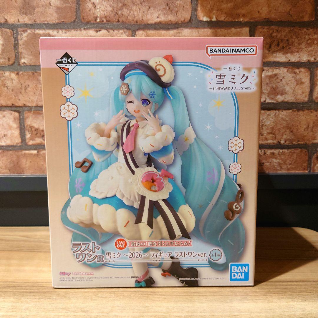 一番くじ　雪ミク　ラストワン賞　雪ミク〜2026〜フィギュア　ラストワンver.