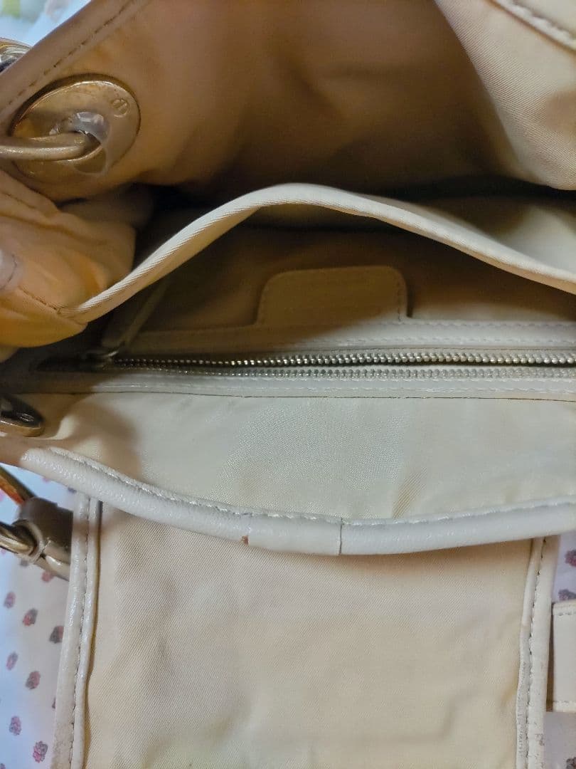 Dior ☆キルティング ハンドバッグ☆ベージュ