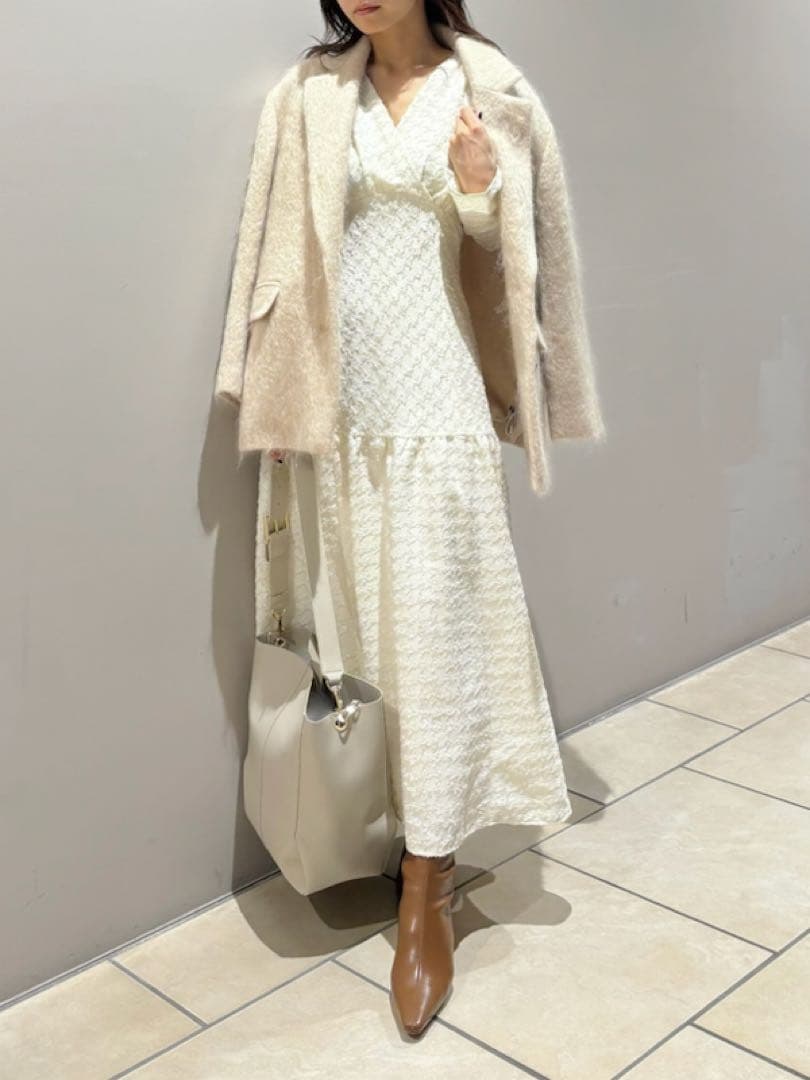 FRAY I.D テーラードオーバージャケットコート