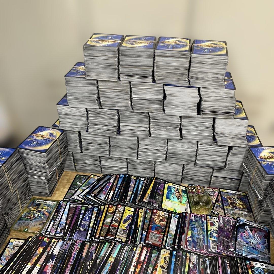 引退卒業デュエルマスターズトレーディングカードセット8950枚以上大量まとめ売り