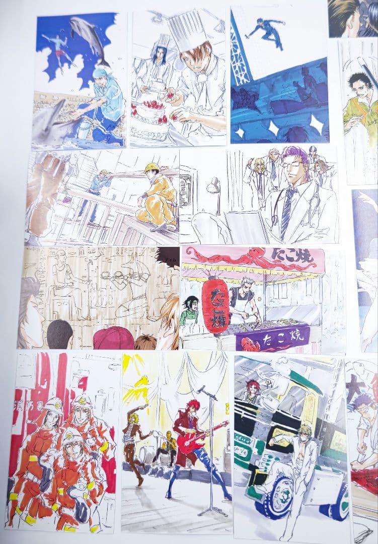 テニスの王子様 ポストカード 特典　イラストカード　まとめ売り