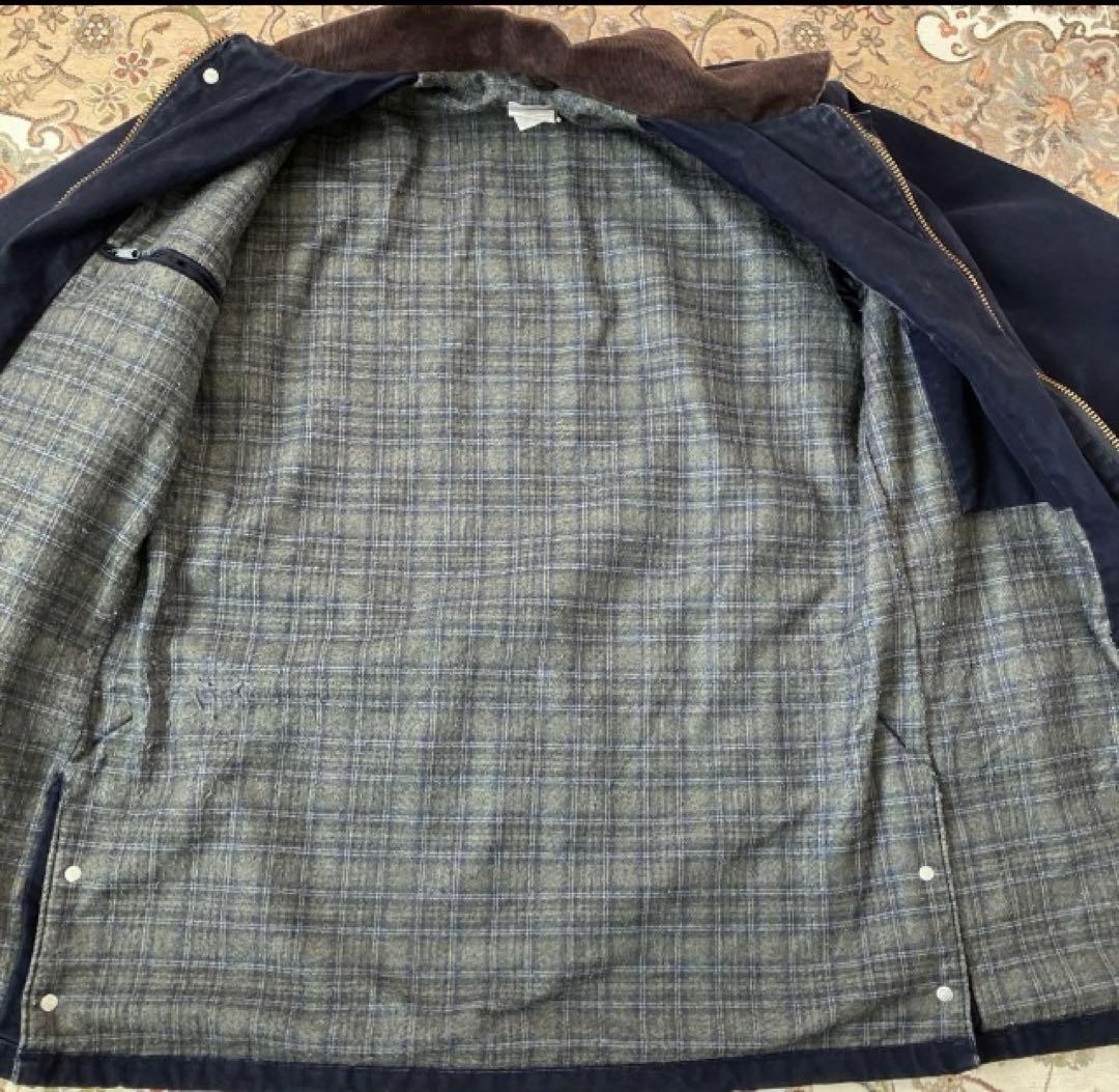 古着　Carhartt ネイビー ジャケット C52MDT