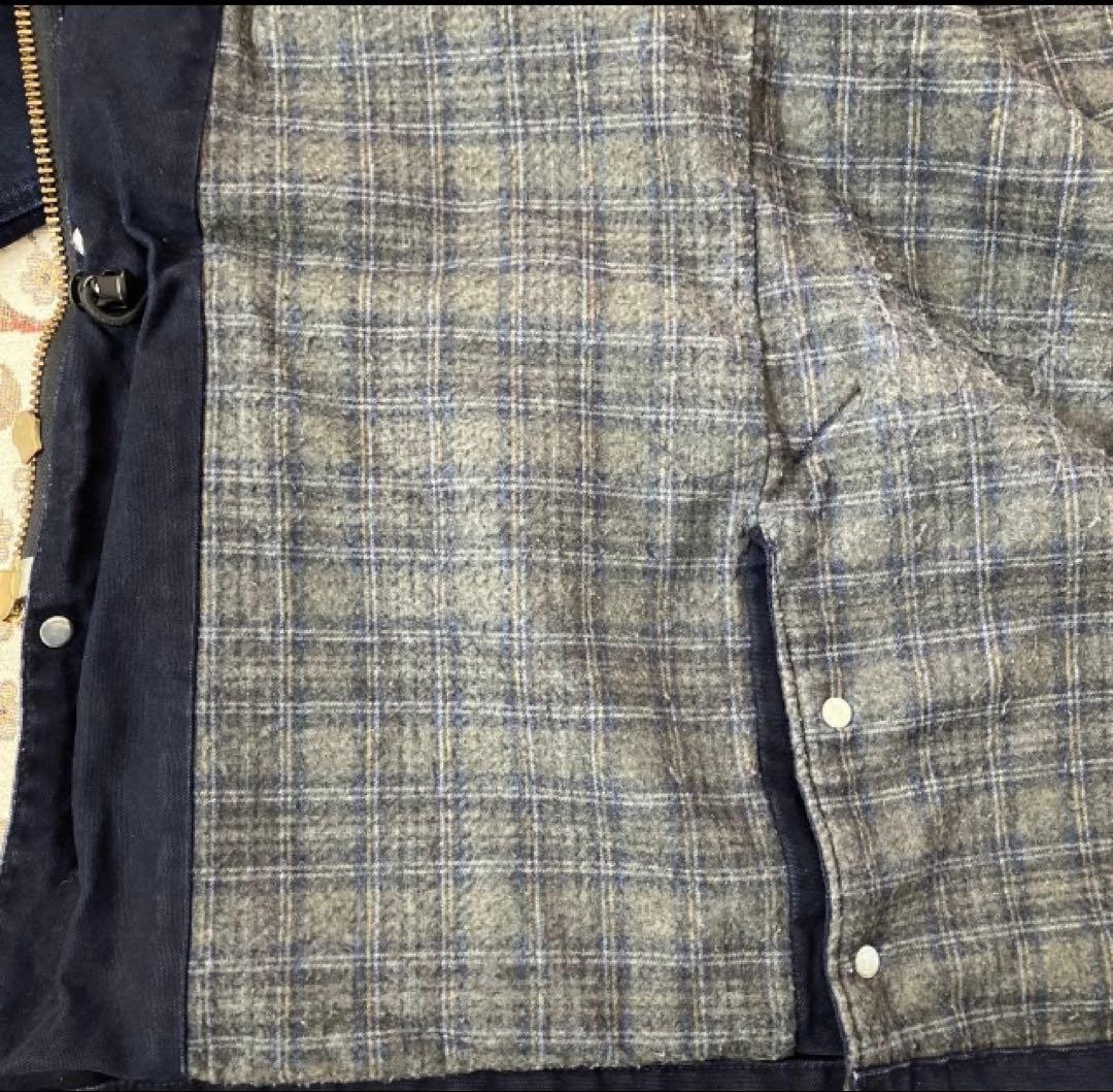 古着　Carhartt ネイビー ジャケット C52MDT