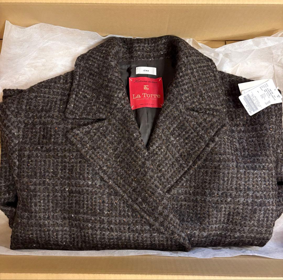 IENA イエナ　LA TORRE チェックコート　38 新品