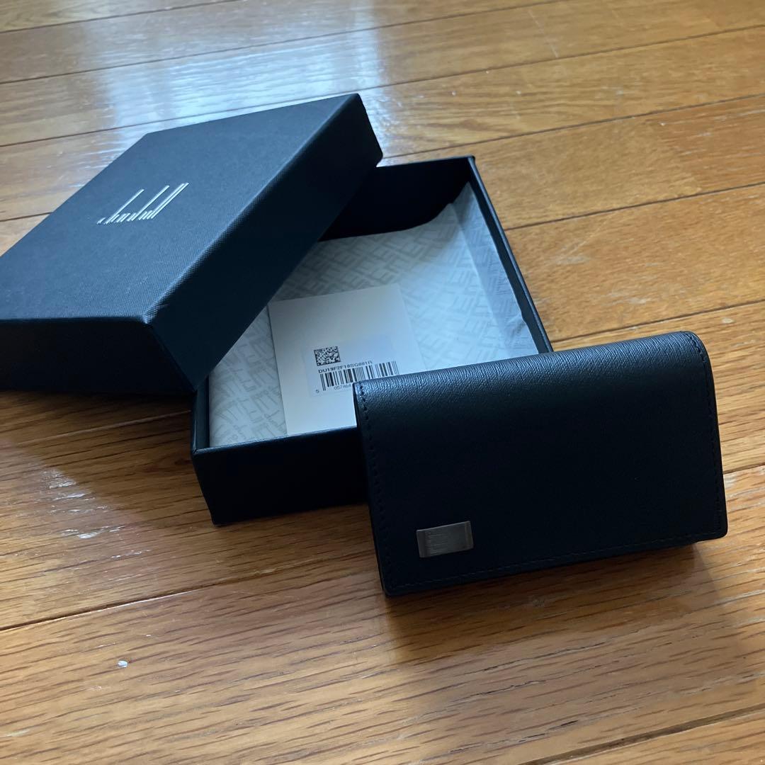ブラック 合成皮革 キーケース 箱付き　Dunhill