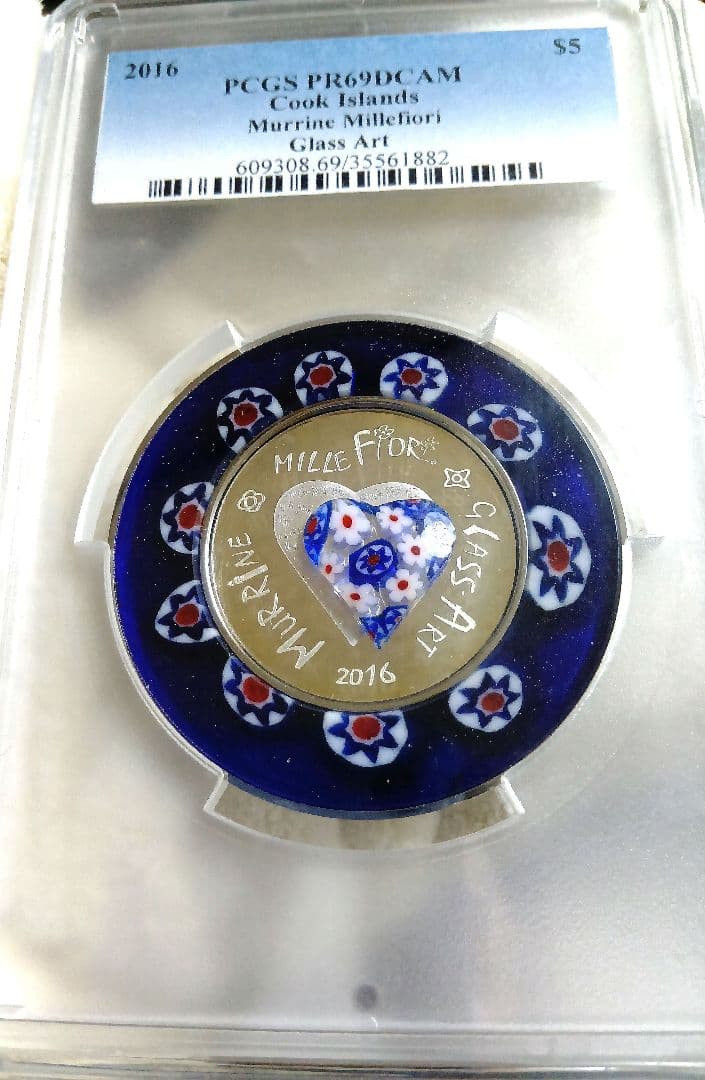 準最高鑑定　全世界999枚 PCGS PR69DCAM　銀貨　