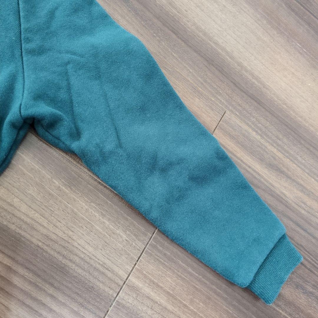 【美品】familiar　チェック袖　イギリス　兵隊　トレーナー　110