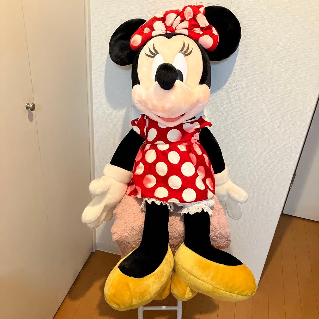 ディズニー　ミニーマウス　BIGディズニー　ビッグサイズ　ぬいぐるみ