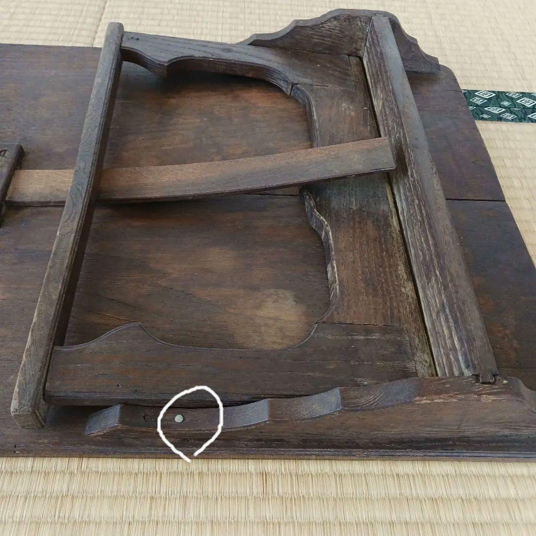 (希少) アンティーク文机　江戸~明治時代　寺子屋机(天神机) 古家具