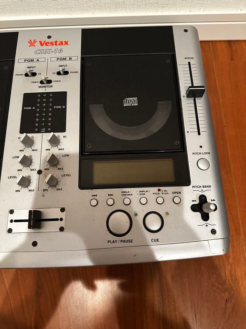 VESTAX デュアルCDプレーヤー CDX-16 CDJ