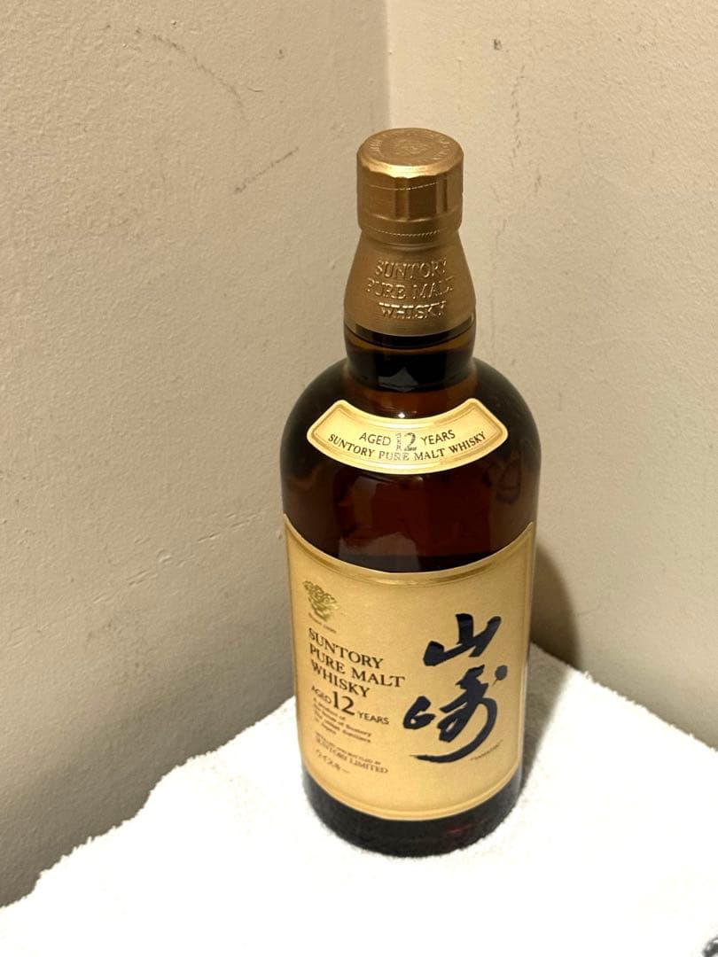 山崎 12年 ピュアモルトウイスキー 700ml