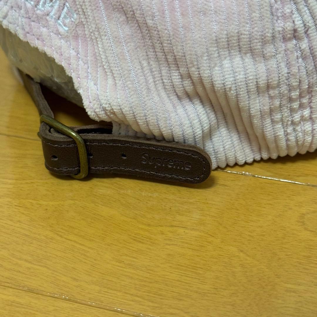 Supreme Corduroy S Logo 6-Panel ピンク 23aw