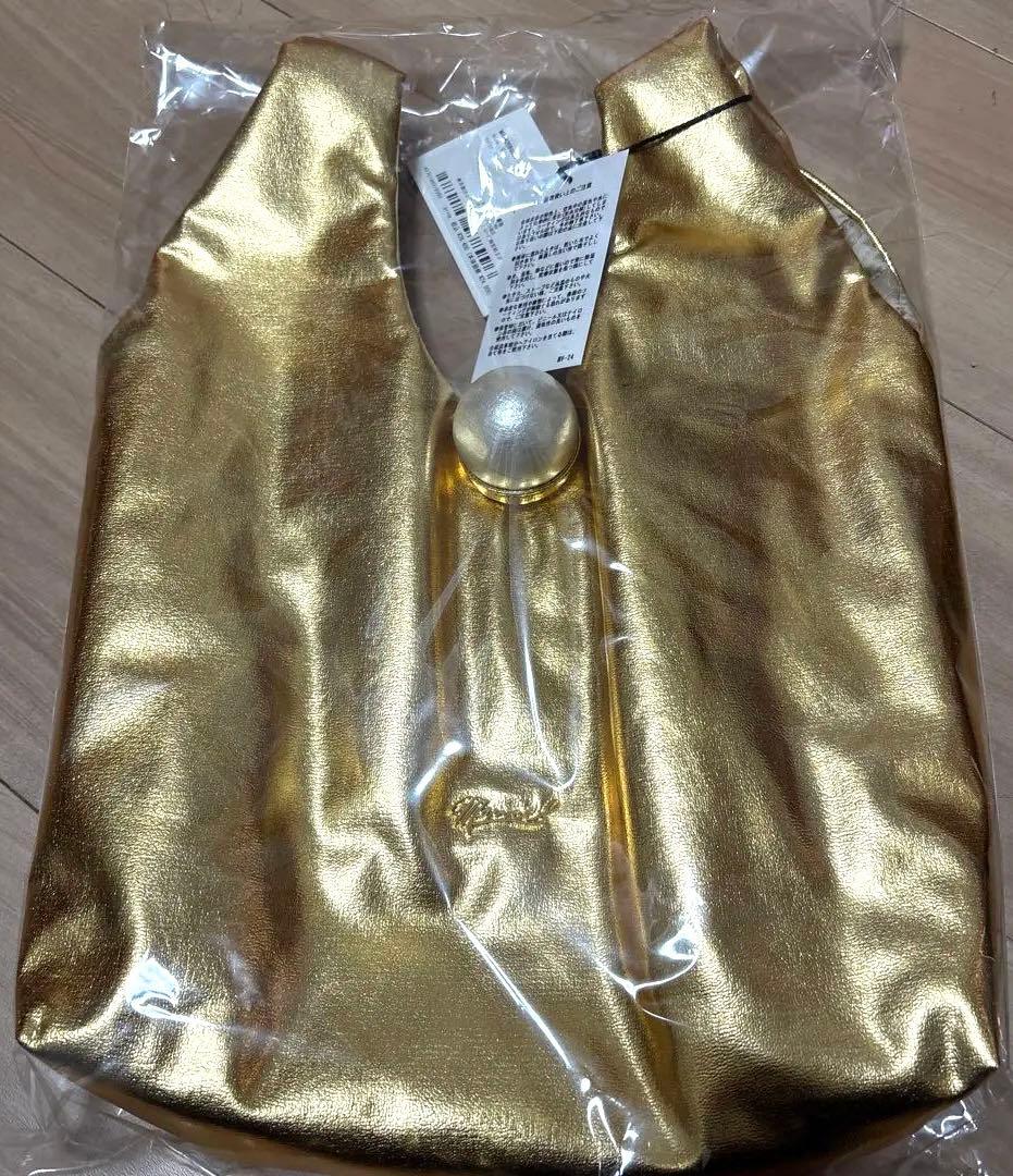 MUVEIL ゴールド バッグ