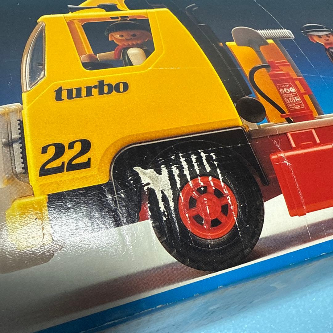 プレイモービル3141ダンプカー トレーラー 運搬車 工事車両playmobil