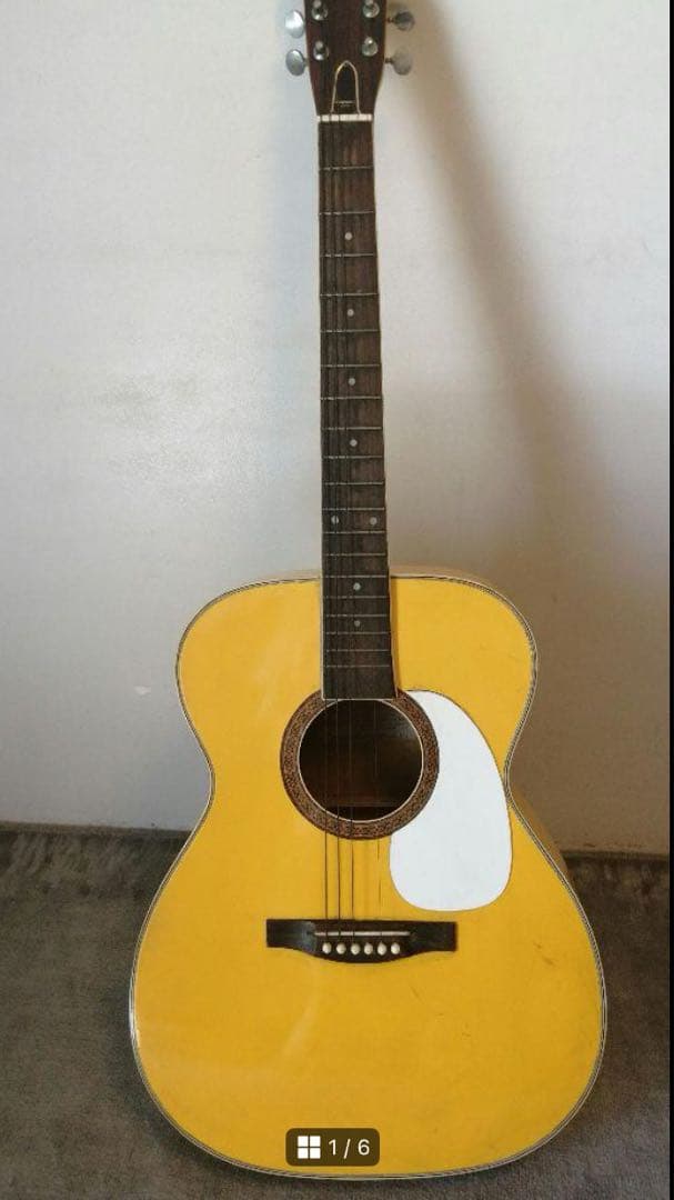 yours アコースティックギター　さユりカラーリング