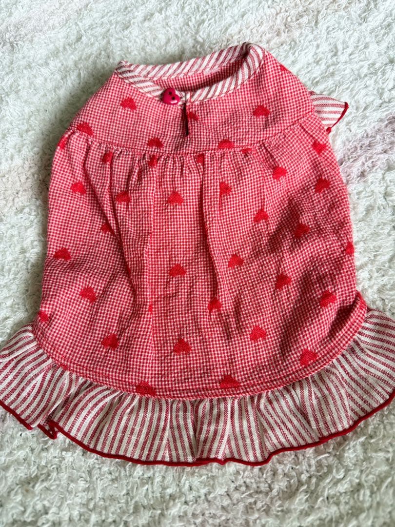 アトリエgg 赤ハートワンピース　18号