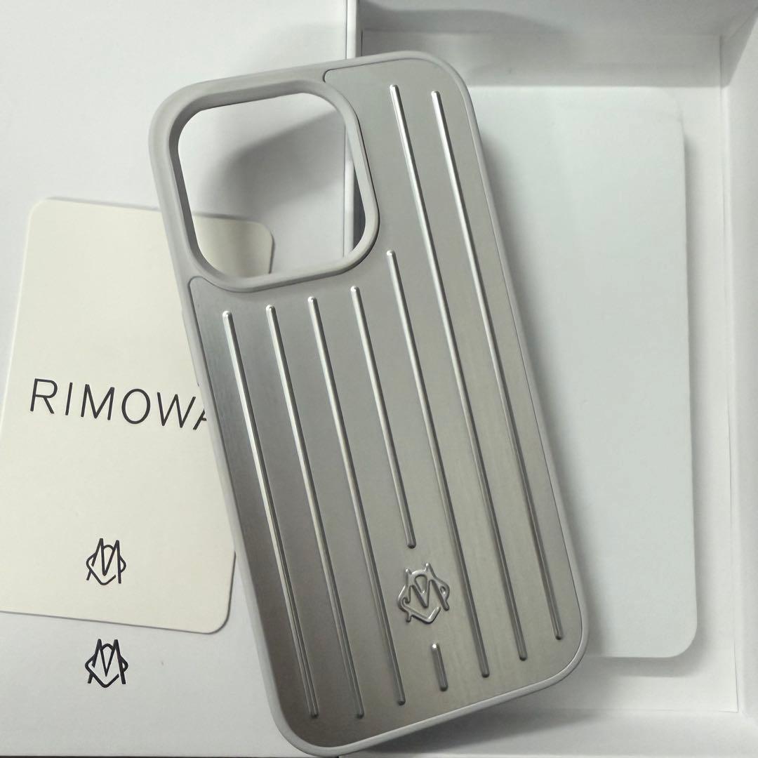 RIMOWA iPhone13pro用ケース アルミニウム製