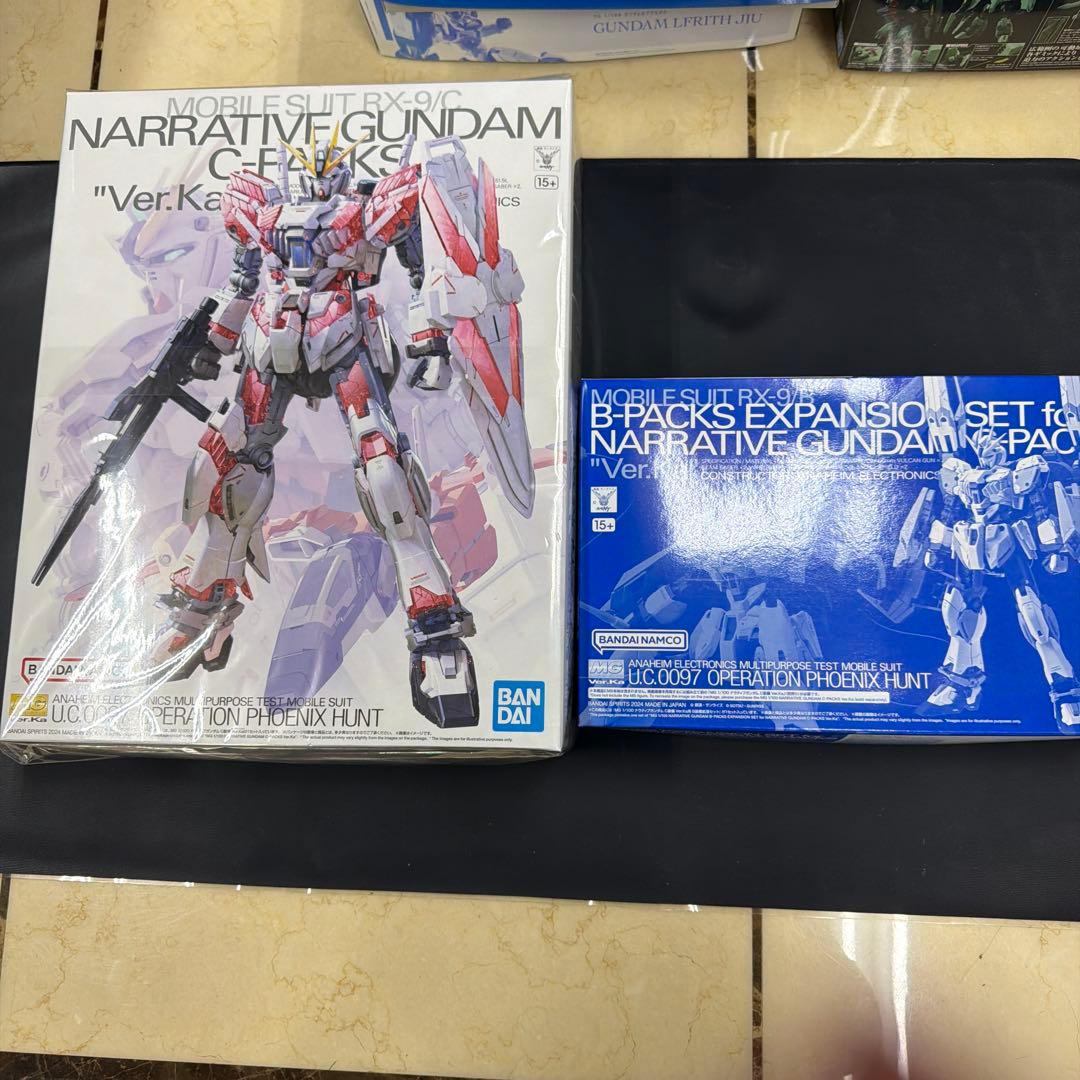 mgナラティブガンダム➕B装備