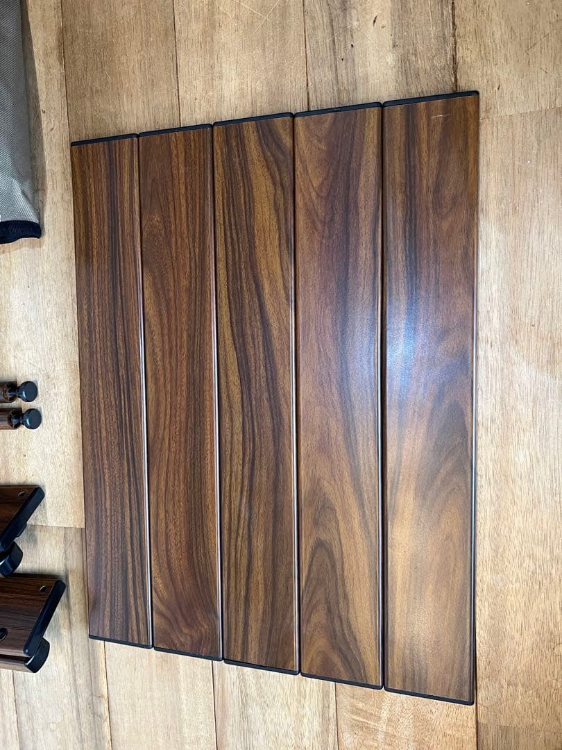 ONWAYフォールディング アルミigtローテーブル2セット+連結ブリッジ