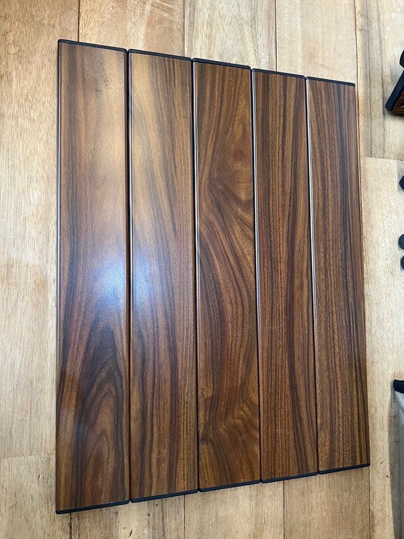 ONWAYフォールディング アルミigtローテーブル2セット+連結ブリッジ