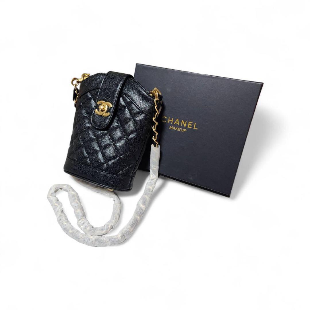 シャネル　ミニショルダー　ショルダーバッグ　バケット型　ノベルティ