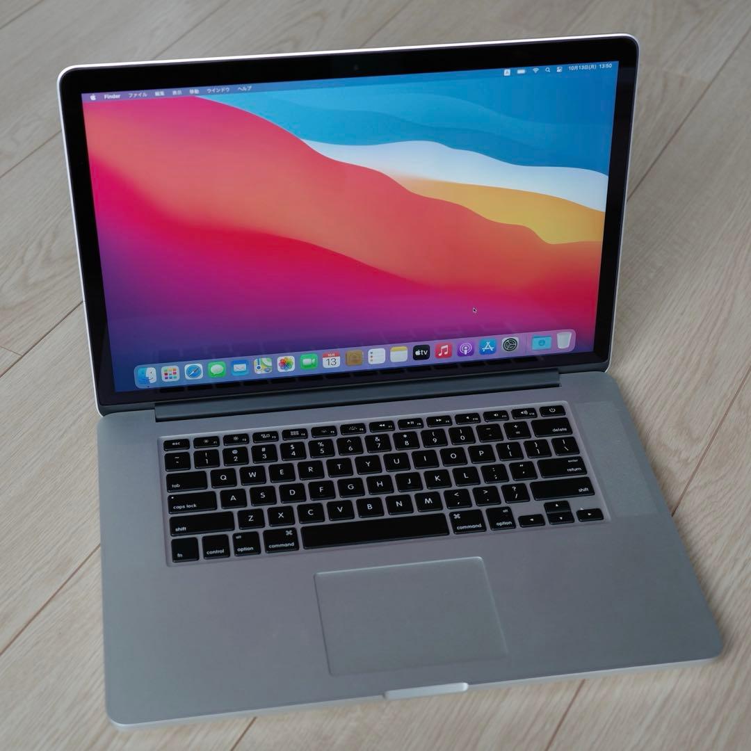 【Apple】MacBookPro 15インチ【動作確認済・箱付】
