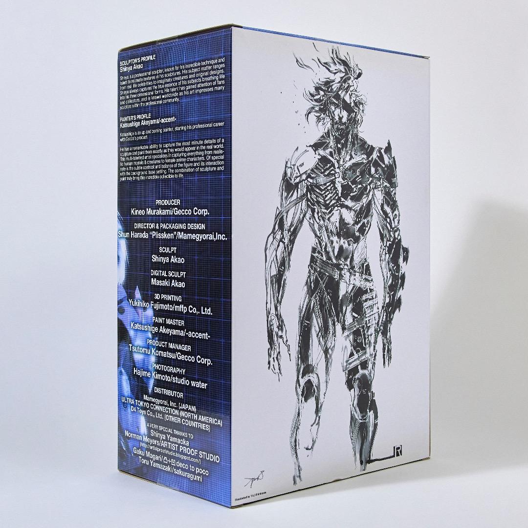 雷電ホワイトアーマーVer.　メタルギアソリッドV グランドゼロス スタチュー