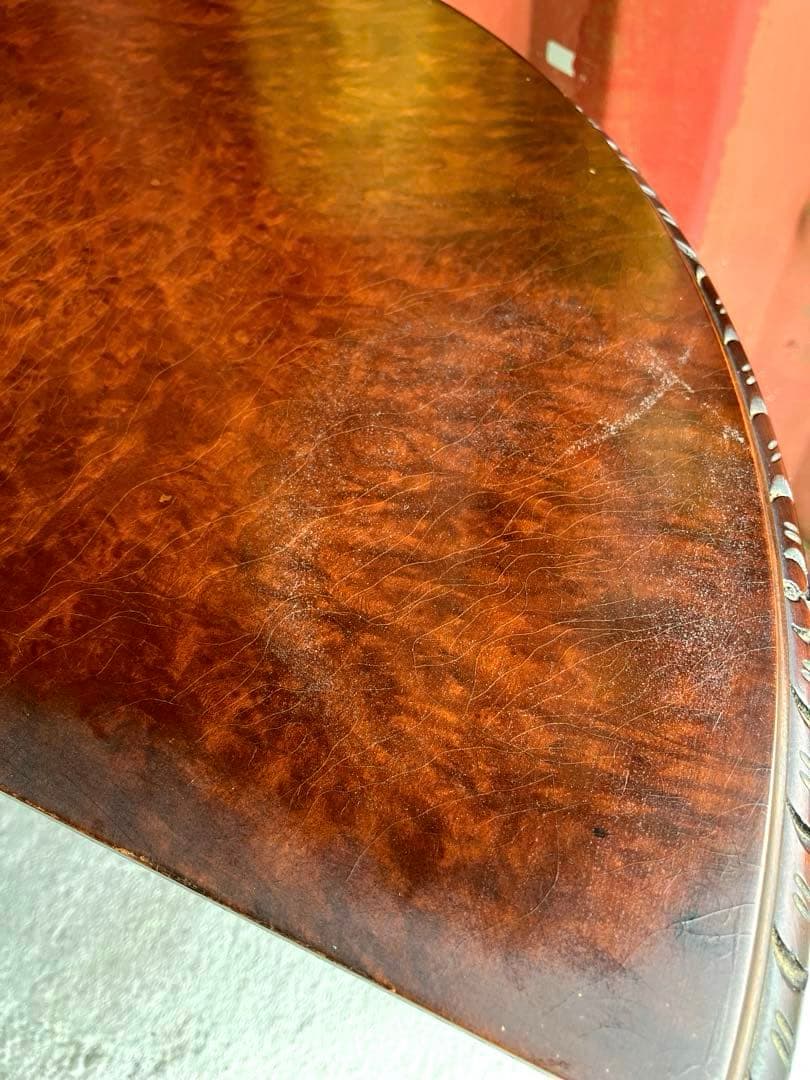 ヴィンテージ　英国製　マホガニー材　コンソール