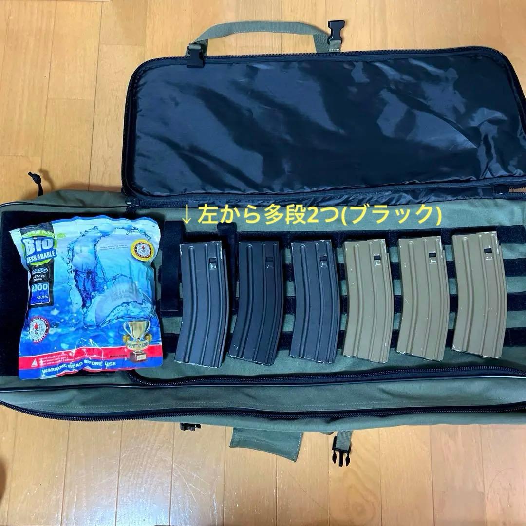 次世代電動ガン デルタカスタム HK416 タンカラー サマコバ・人気ケース付き