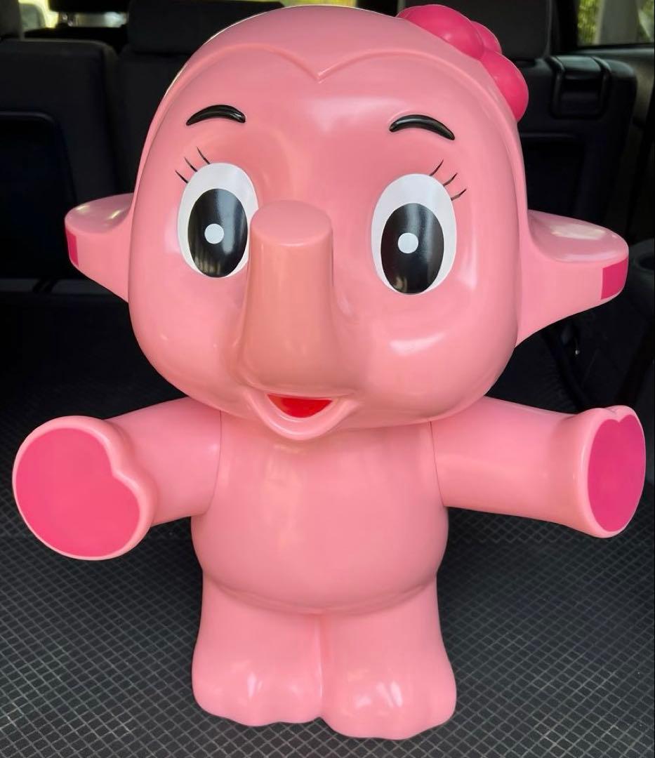 未使用　平成レトロ　レア　希少　サトコちゃん　50㎝　バンク　貯金箱