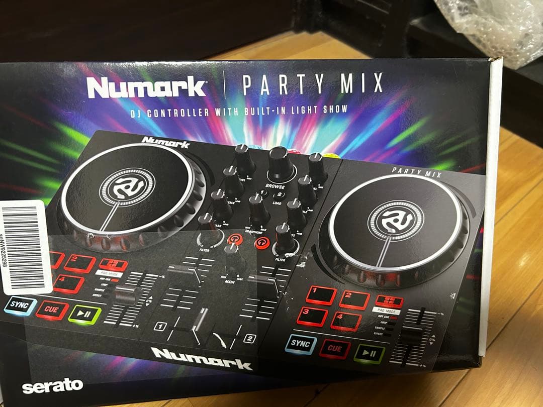 つ*ゆ様 Numark Party Mix DJコントローラー スマホ接続機械付