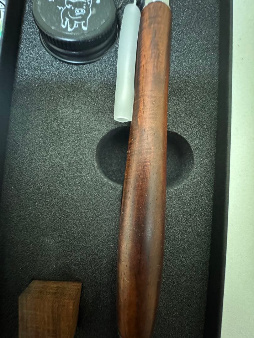 限界特価‼️ こぶた工房　サイアミーズローズウッドマイクロカーリー極上　シャーペン