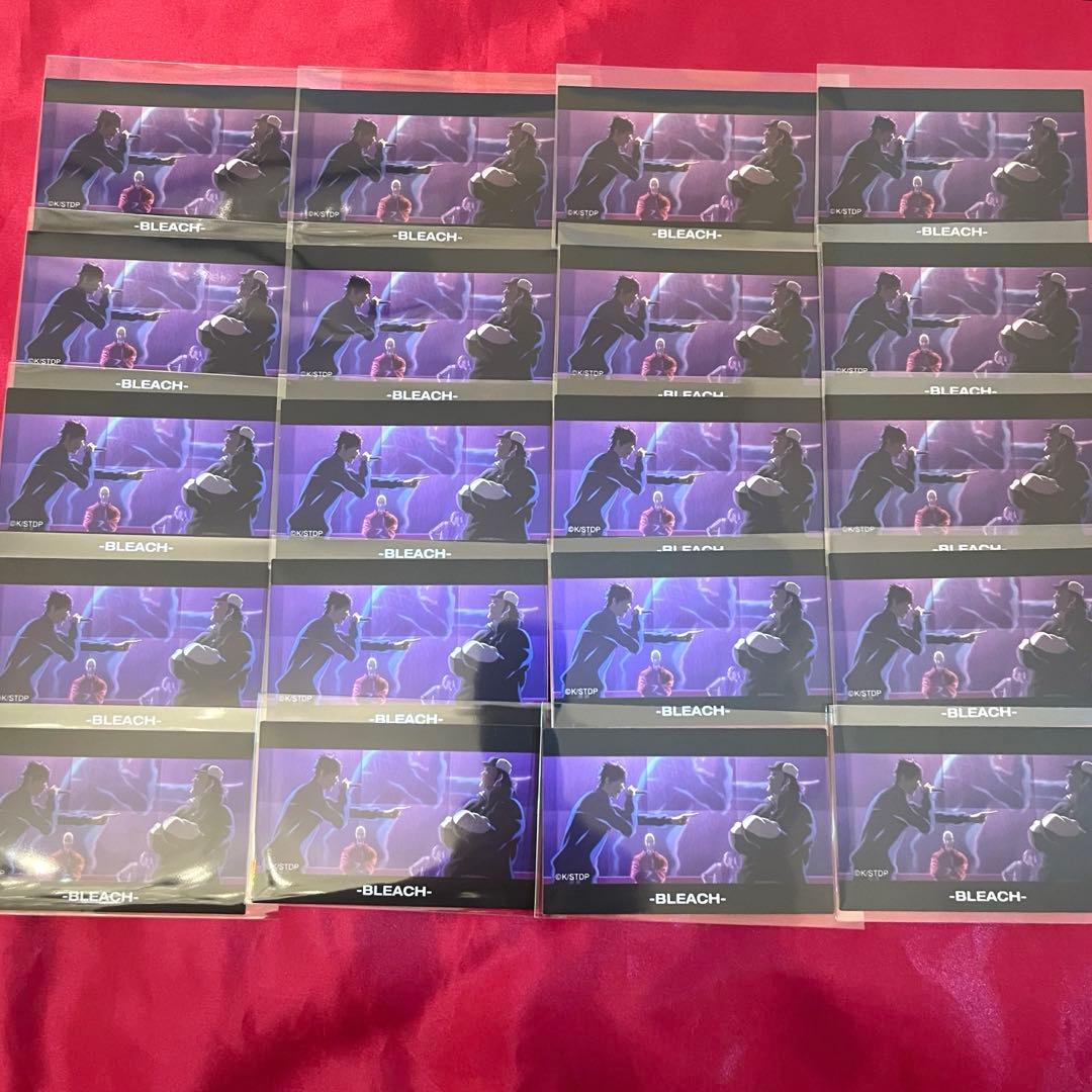 bleach 韓国限定 スクエア ステッカー 20枚 檜佐木修平　志波岩鷲