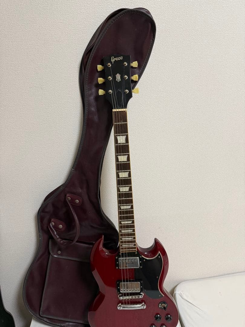 Greco SGスタイル エレキギター レッド