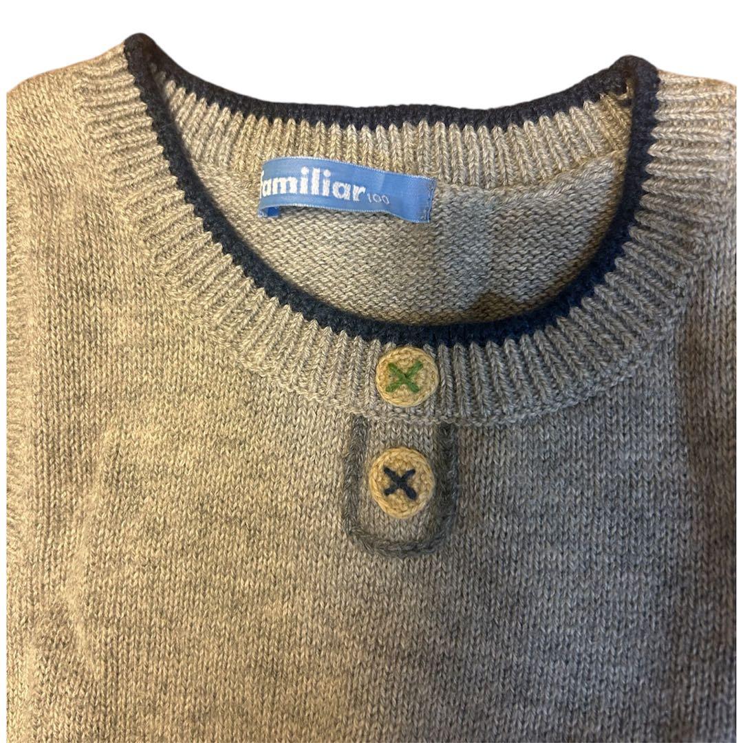 ⭐︎値下げ美品⭐︎familiar 男の子 90-100 セット