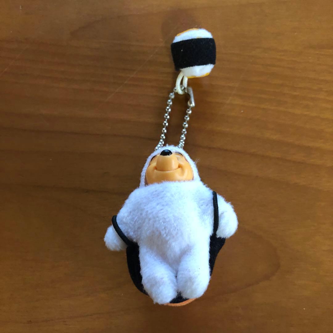 ミニぬいぐるみキーホルダー等　くまのプーさん（お寿司）【６個セット】